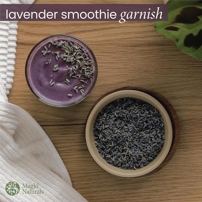 MagJo Naturals European Lavender Flowers (Extra Grade) - 100% Raw From Europe - 1 pound