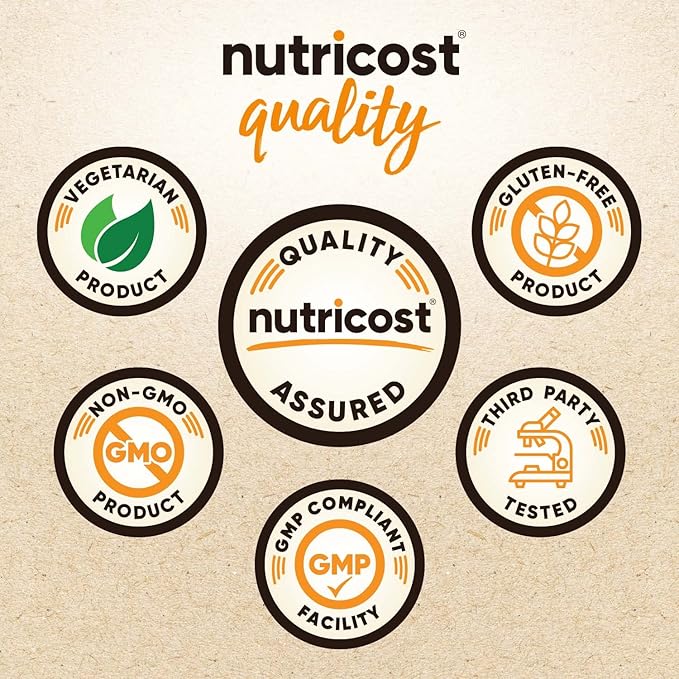 Nutricost Organic Turmeric Root Powder 1 LB (16oz) - Certified USDA Organic, Food Grade, Gluten Free, Non-GMO
