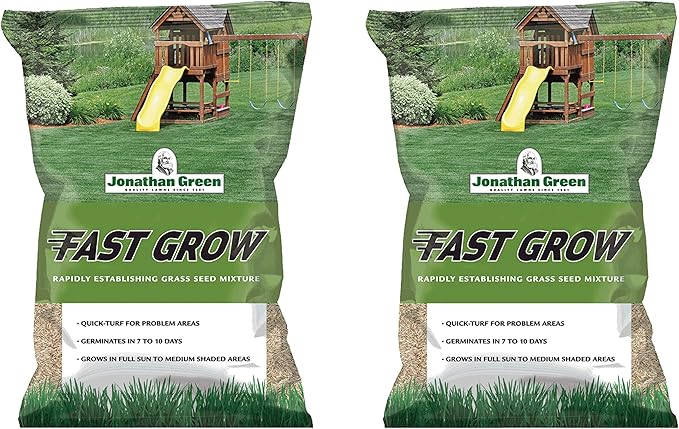 Jonathan Green Fast Grow Grass Seed, 7-Pound (2 Pack)