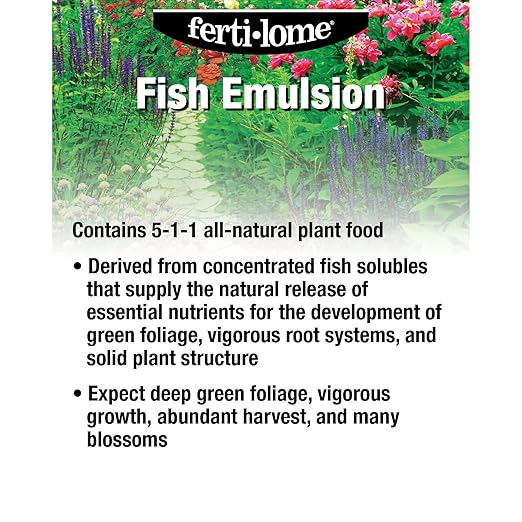 Fertilome (10614) Fish Emulsion Fertilizer 5-1-1 (1 gal)