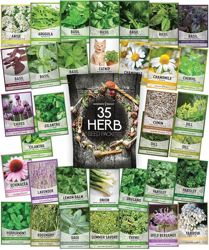 Ultimate Survival Seed Kit – 140 Heirloom, Non-GMO Varieties | Over 73,000 Seeds for Planting Vegetables, Herbs & Flowers | Emergency Food Preparedness & Long-Term Storage