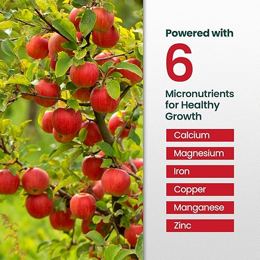 32oz Apple Tree Fertilizer - Makes 32 Gallons of Apple Tree Fertilizer, Nutrient-Rich Plant Food for Fruit Trees - Promotes Strong Branches, Healthy Foliage, and Juicy Apples