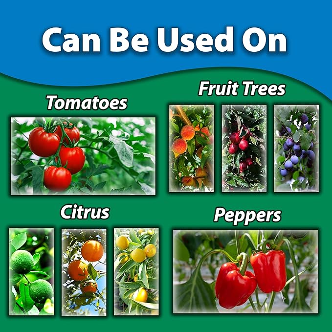 Monterey Fruit Tree & Vegetable Systemic Soil Drench Bundled with Garden Measure Spoon, Apply Once for Season Long Control, Imidacloprid Systemic Insecticide - 1 Gallon