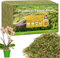 Legigo 3.3LBS Sphagnum Moss for Plants, 60QT Natural Orchid Moss Potting Mix Dired, Green Forest Plant Moss for Orchid Repotting Carnivorous Succulents Indoor Potted Plants Gardening and Reptiles