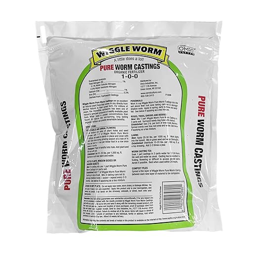 100% Pure Organic Mineral-Dense Worm Castings Fertilizer in Resealable Zipper Pouch, 4.5lbs, 2 Pack - Improves Soil Fertility and Aeration for Growing Better Houseplants, Veggies, and More
