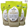 McCabe Organic Rye Berries - Whole Rye Berries 2 Lbs Pack of 3 | USDA Certified Organic and CCOF Certified | Product of USA
