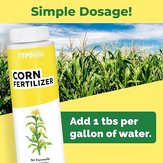 Corn Fertilizer – Liquid Plant Food for Bigger Ears, Strong Stalks & Healthy Kernel Development, 8 oz
