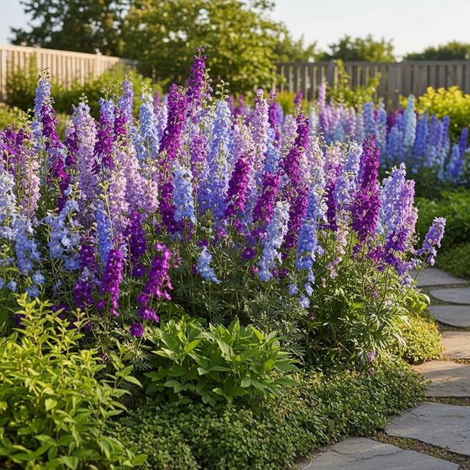 Consolida Ajacis Larkspur Flower Seeds Pack of 500+ Flower Seeds for Planting