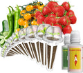 LYKOCLEAN 12 Pods Fruit Seed Pod Kit for AeroGarden, idoo, Ahopegarden Hydroponic Growing System Indoor Garden, Include Strawberry, Golden Cherry Tomato, Cucumber, Radish, Dwarf Pea, Green Pepper