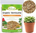 Halatool Soil Amendment 2QT Vermiculite for Plants Gardening Indoor Natural Potting Soil Mix Additive for Holding Moisture Aeration Drainage