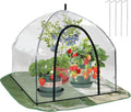 Portable Plant Cover Tent with Waterproof Base for Garden Indoor/Outdoor Tabletop Mini Greenhouse for Seed Starting Humidity Small Plants, Plant Protection from Animal for Raised Bed(XL-PVC - 1PCS)