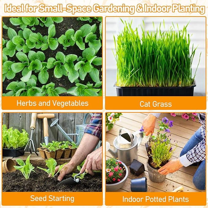 Legigo 100 PCS 40mm Coco Coir Pellets Potting Soil Mix- Compressed Coconut Coir Discs Seed Starting Soil Pellets, Coco Peat Soil Pods for Indoor & Outdoor Plants, Gardening Herbs Bonsai and Vegetables