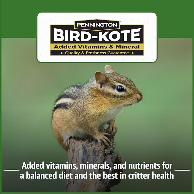Pennington Pride Squirrel & Critter Blend, With Sunflower Seeds and Peanuts for Squirrels, Helps Keep Critters Away From Bird Feeders, 10-lb. Bag