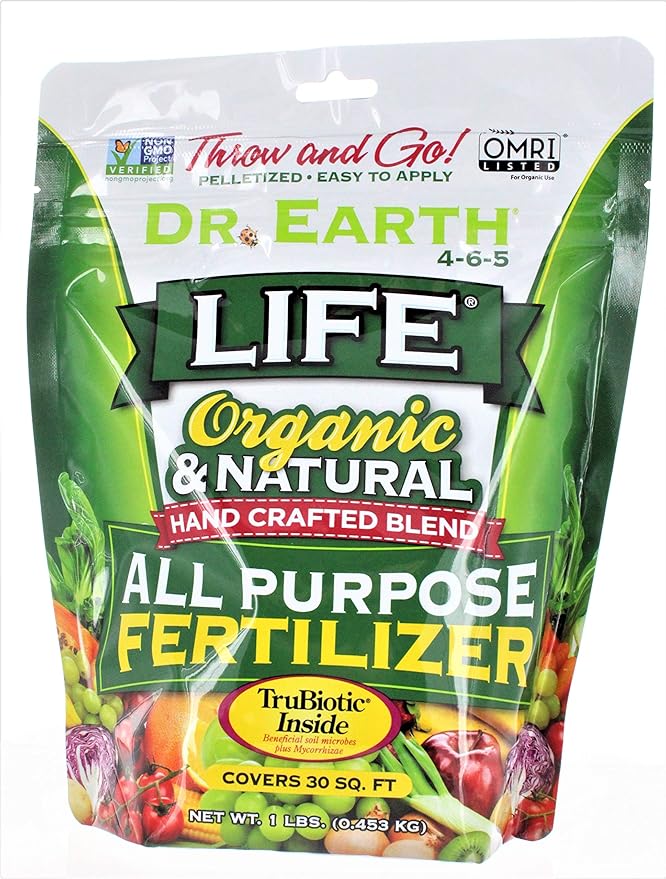 Dr. Earth 91164 1 lb. 5-5-5 MINIS Life All Purpose Fertilizer