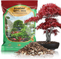 Premium Bonsai Soil Mix with Enhanced Aeration & Drainage 10qt - Professional Grade Potting Soil for Bonsai Pots