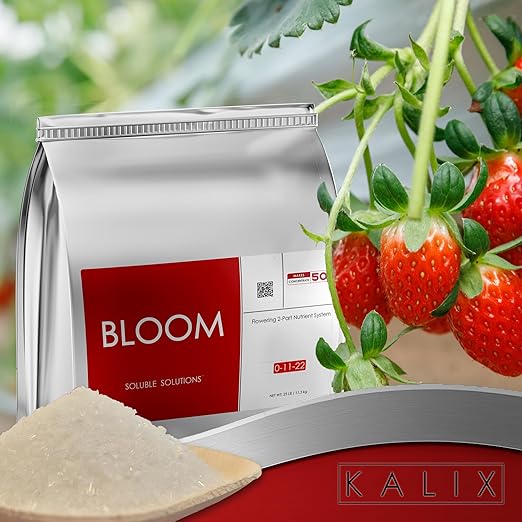 KALIX Bloom | Hydroponic Bloom Fertilizer for Flowering Plants | High Phosphorus Potassium PK Booster for Tomatoes, Fruit, & Herbs (2lb)