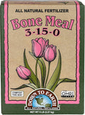 Down To Earth All Natural Fertilizers Organic Bone Meal - High Phosphorus Plant Food for Buds, Bulbs, Blooms, Flowers 3-15-0, 5 lb