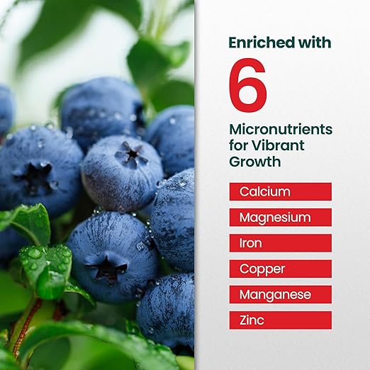 32oz Berry Fertilizer - Makes 32 Gallons of Fruit Tree Fertilizer for Elderberry, BlackBerry & More, Nutrient-Rich Liquid Plant Food for Strong Roots, Healthy Growth, and Flavorful Fruits