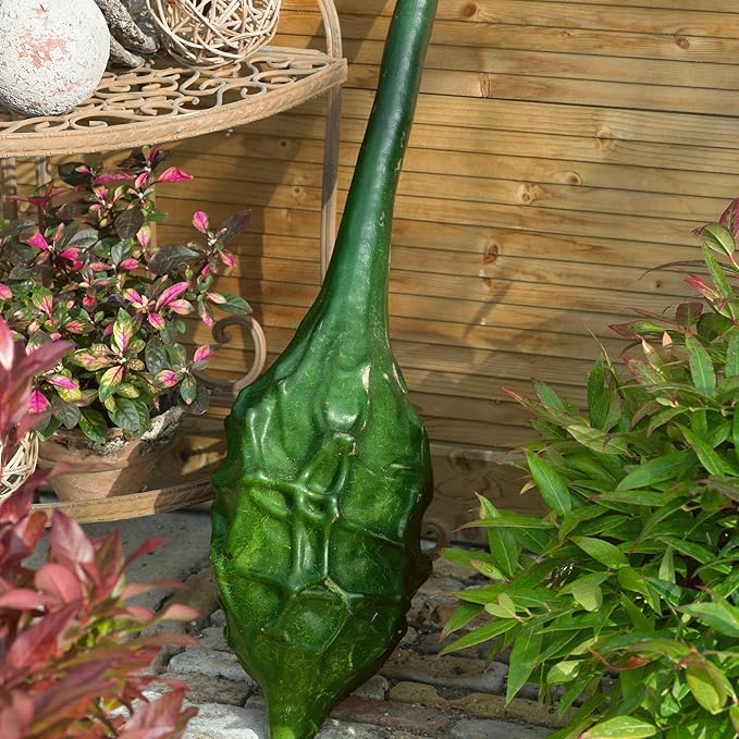 Caveman’s Club Gourd 0.25 Oz ~34 Seeds – Maranka Heirloom Variety – 120 Days – Non-GMO Annual – 10–16" Long Curved Gourds – Edible When Young – Trellis Support Recommended