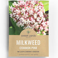 Common Pink Milkweed - Large 600mg Envelope - 100 Flower Seeds for Planting - Asclepias syriaca