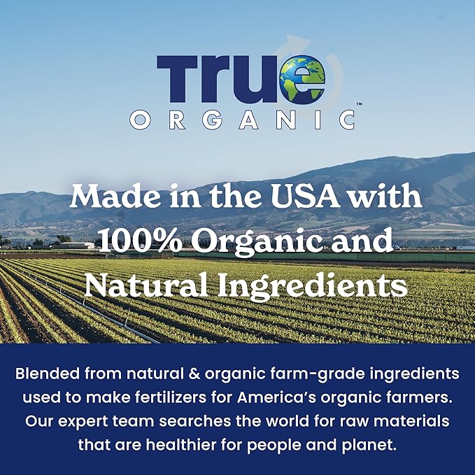 True Organic Soil Acidifier – Lowers Soil pH for Acid-Loving Plants – Ideal for Turning Hydrangeas Blue – 6lb Bag