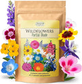 Created By Nature Partial Shade Wildflower Seed Mix, 11 Flower Varieties, 37,000 Seeds