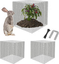 UNIFAMILY 8Pcs Plant Protectors from Animals, 2 Pack Metal Wire Plant Cage, Garden Protector Cage from Deer, Mesh Garden Protector from Rabbits, Chicken Wire Plant Covers from Animals