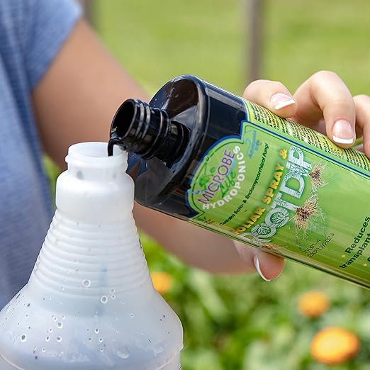 Microbe Life Hydroponics Premium Foliar Spray & Root Dip for Fruits & Vegetables, Use with Any Feeding Systems Including Hydroponics or Soil, for Sale in California and Missisippi, 16 Ounces