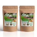 Wool Pellet Organic Fertilizer (2x2.2 lbs), Made of Sheep Wool, Water Holding, Enhances Soil Health, Ideal for Fruits, Vegetables, Flowers, Indoor and Outdoor Plants - 2 Pack