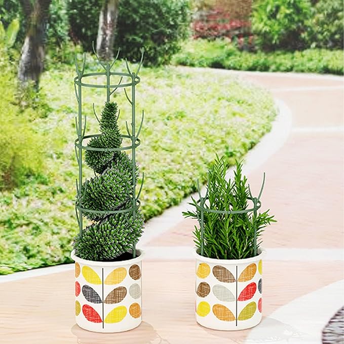 10 pcs Stackable Plant Support Stakes Plant Support Stakes Stackable Monstera Plant Support Adjustable Plant Support Pole,for Vine Training&Stem Stabilization,Monstera,Pothos,Philodendron (#1)