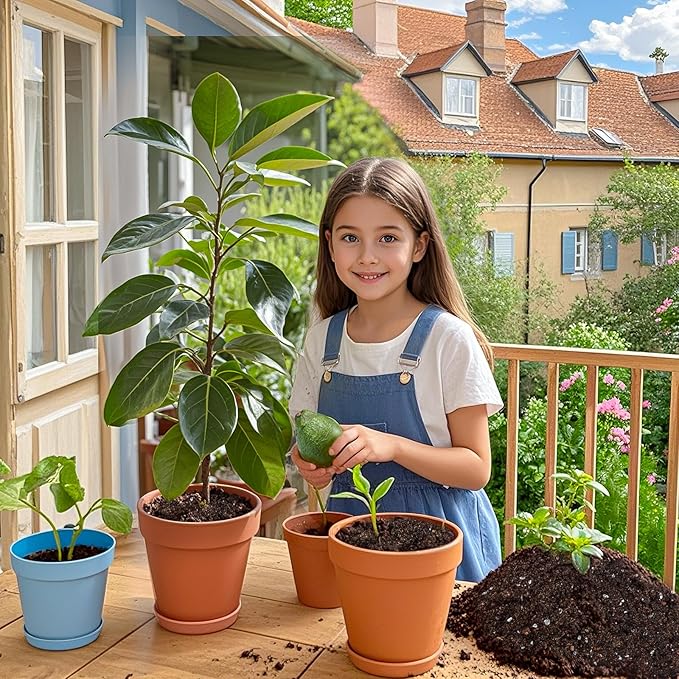 Organic Avocado Tree Potting Soil Mix 1qt, Enhance Growth and Transplant Success for Avocado Plants