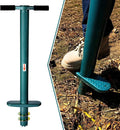 Rondauno Sod Plugger Bulb Planter Planting Tool, Easy to Assemble Garden Trasnplanter with Serrated Base for Planting Grass Plug for Digging Holes Tulips, Daffodils, Iris