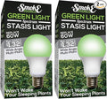 SmokePhonics Green Spectrum LED Hydroponic Stasis Night Cycle Plant Light (Pack of 2)
