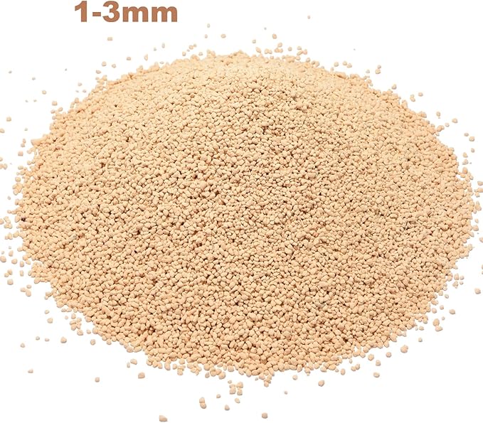 2lb Japanese Kanuma Soil 1-3mm Fine Grain for Acid-Loving Plants - Ideal for Bonsai, Azaleas, Hydrangeas & Blueberries,Succulent - Fast Drainage, PH Balanced (Natural, No Additives)