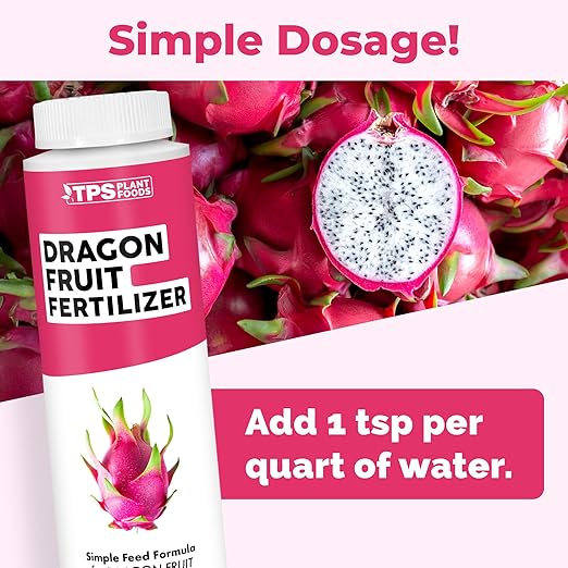 Dragon Fruit Fertilizer – Liquid Plant Food for Bigger Fruit, Better Flowering & Stronger Root Development, 8 oz