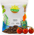 Soil Sunrise All Natural Tomato Starter/Potting Mix (8 Quarts) Perfect Backfill for Outdoor Tomato Plant Holes, Hand Blended with Natural Ingredients Including Worm Castings