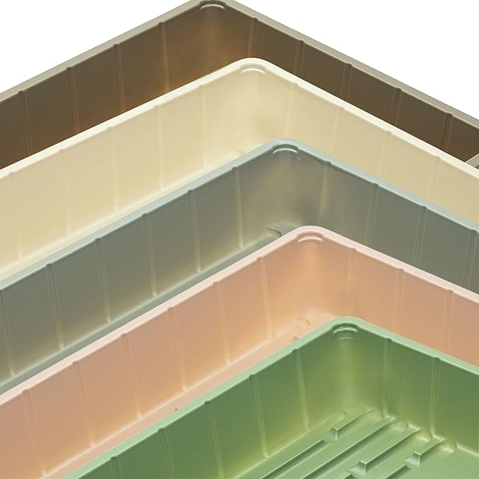 Mr. Pen-Plastic Growing Trays, 5 Pack, Plant Tray, Seed Tray, Propagation Tray
