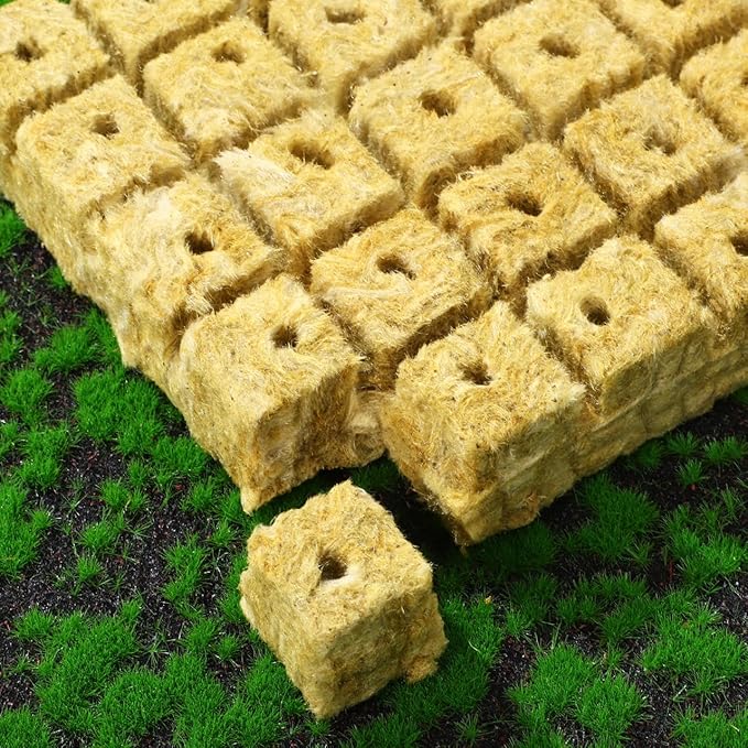 100pcs Plant Propagation Soil Blocks Oasis Cubes for Seedling Start Soilless Culture