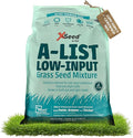 A-List Low Input Mixture Lawn Seed - Premium Grass Seeds for Lawn Repair Over Seeding and Thickening Ideal for Low Maintenance Drought-Resistant Lawn for High Traffic Sun and Light Shade Mix, 7 Pounds