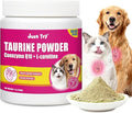 Just Try 7OZ Taurine for Cats & Dogs with CoQ10 - Heart Supplement Powder Support Heart, Vision and Immune System Health