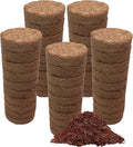 Coco Coir Discs (35mm 50-Pack) - Organic Coconut Coir Seed Starting Discs - Coconut Fiber Seedling Soil for House Plants & Indoor Plants - Organic Coco Coir for Potting Mix