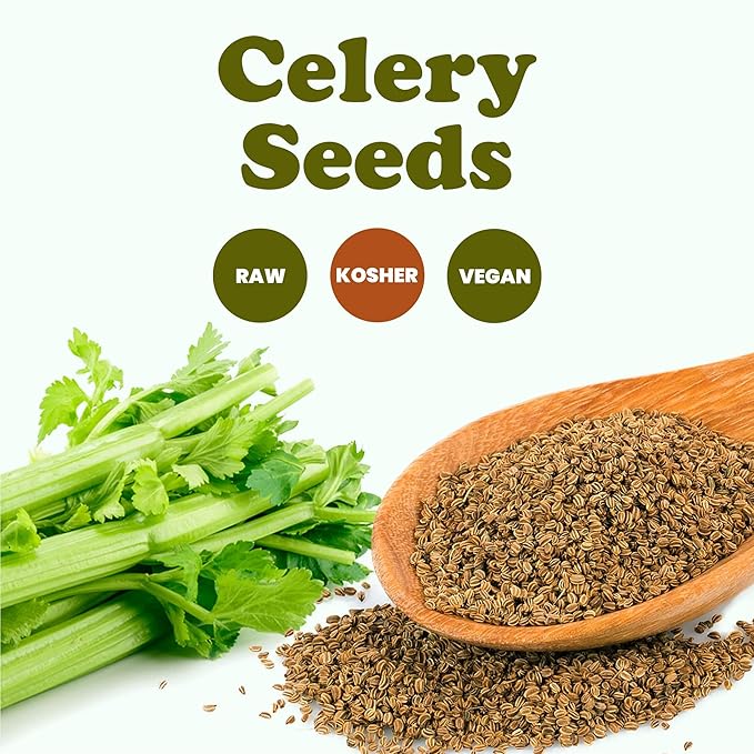 Food to Live - Celery Seeds, 1 Pound Bulk, Kosher