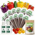 Hydroponic Seed Pod Kit – 12 Pods Seed Starter Kit for Indoor Garden, Compatible with Most Hydroponic Systems, Easy to Grow, High Germination