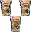 Hoffman Organic Cactus and Succulent Soil Mix to Provide Proper Drainage and Improve Growth in Cacti, 10qts, 3 Pack