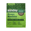 Sunday Green Machine Granular Lawn Fertilizer - 30-0-5 Mix for Up to 120 Days of Growth - Enriched with Potassium & Organic Matter for Soil Health & Extended Feeding - 12lbs - Covers Up to 4,000 Sq Ft