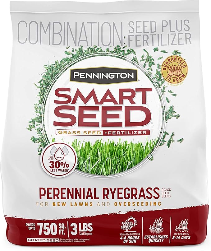 Pennington Smart Seed Perennial Ryegrass 3 lb