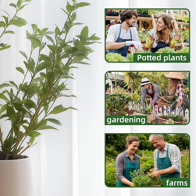 Plant Stem Support - 32pcs Plastic Climbers Stem Holders,Reusable Plants Holder Hook for Indoor Home Garden Healthy Growth Home Garden