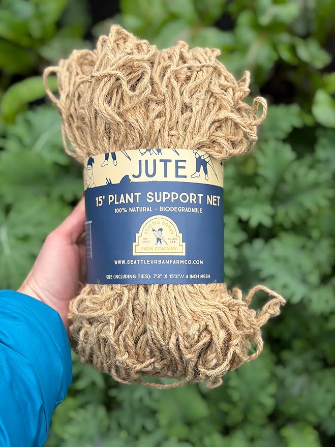 Jute Plant Support Net (7'3"x15'3")