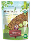 Food to Live Organic Spicy Mix of Sprouting Seeds, 1.5 Pounds — Non-GMO Broccoli, Radish, Alfalfa, Raw, Rich Germination Rate, Non-Irradiated, Pure, Kosher, Vegan Superfood, Bulk, Rich Sulforaphane