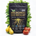 Mycorrhizal Fungi + Beneficial Microbial Blend – Seed Inoculant (8 oz) for Corn, Cotton, Soybeans, Guar, Cover Crops, Peas, Home Gardens & Flowers – OMRI® Listed